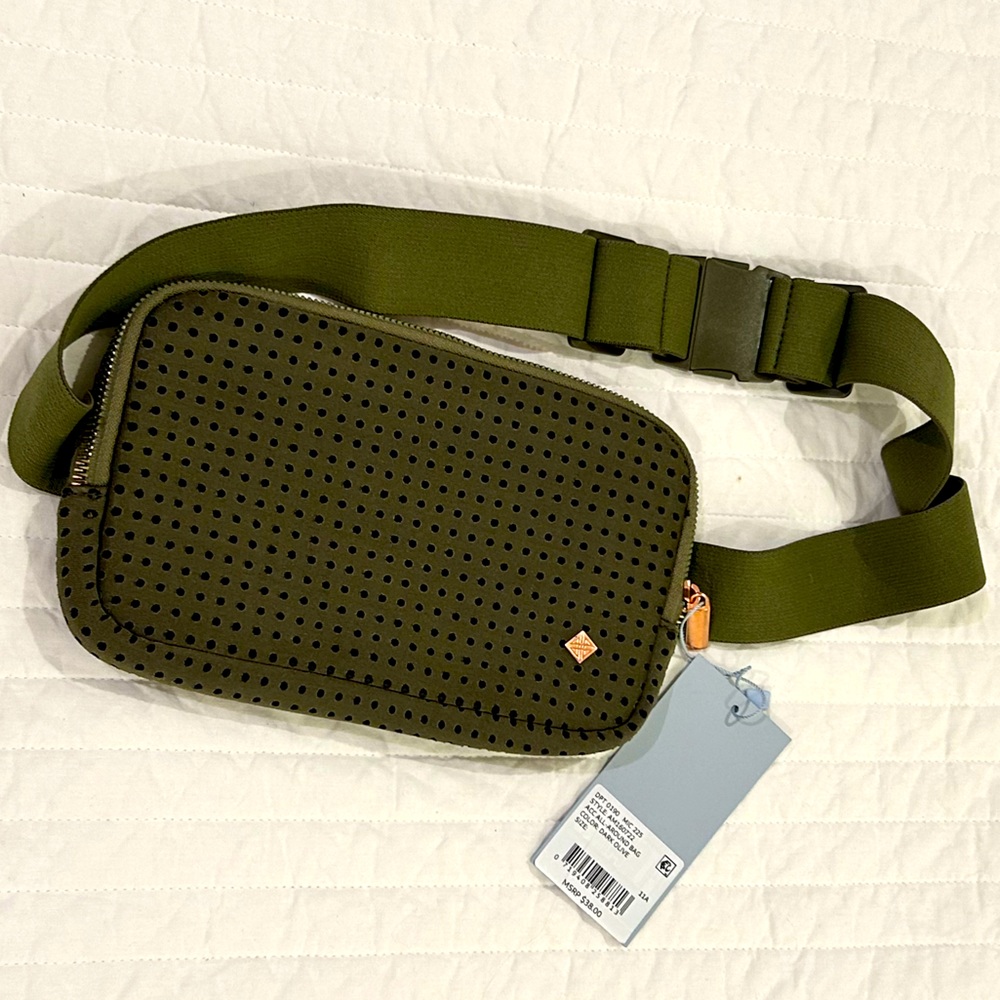 Antonio Melani All-Around Fanny Bumb Bag Olive